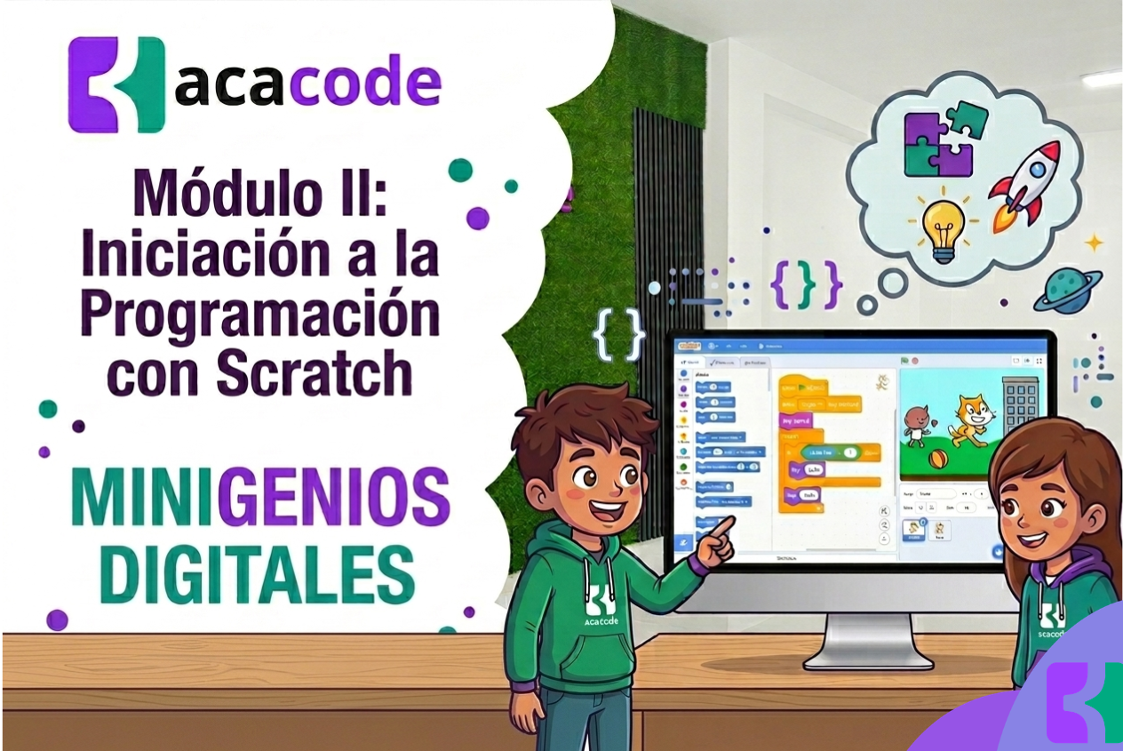 MiniGenios Introducción a Scratch y Animación