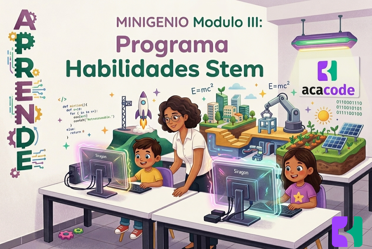 MiniGenio Modulo III: Programa Habilidades Stem